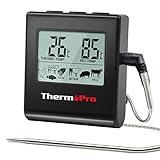 ThermoPro TP16 Fleischthermometer Grillthermometer digital Bratenthermometer...