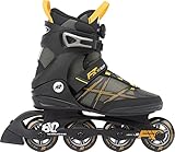 K2 Skates Herren Inline Skates F.I.T. 80 BOA, grey - mustard, 30G0315.1.1.105