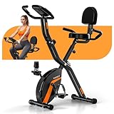 2025 Neu vannect Heimtrainer Fahrrad Klappbar, Magnetwiderstand Einstellbar,...