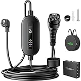 EVJUICION Ladekabel Elektroauto Typ 2 Schuko 3,68kW[1-phasig, 6m, 16A, IP67], EV...