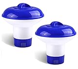 HEINTON 2Pcs Dosierschwimmer Chlor Dosierer, 13cm Pool chemischen Spender mit...