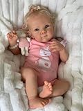 RXDOLL Realistische Reborn Baby Puppen Silikon Ganzkörper Mädchen 18 Zoll...