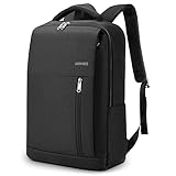 HOMIEE Laptop Rucksack Herren 17 Zoll Laptoptasche Schwarz, Uni Rucksack...