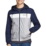 JACK & JONES Herren JJERUSH Hood Bomber NOOS 12200208, Navy, M