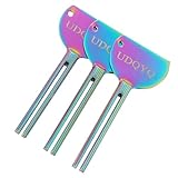 UDQYQ 3 Stücke Tubenquetscher Edelstahl Tubenausdrücker Metall Zahnpasta...