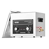 VEVOR 10 L Ultraschallreiniger mit Heiztimer & Korb, professionelle digitale...