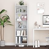 Hzuaneri Bücherregal, Regal, Standregal, Büroregal, mit 6 Fächern, offen,...