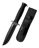 Omesio Survival Messer Militär Messer Überlebensmesser, Fahrtenmesser...