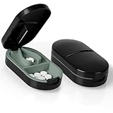 ACWOO Tablettenteiler, Tablettenteiler für Kleine und Große Tabletten,...