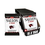 SALLOS X-treme Vorrats-Pack – Lakritz-Bonbons mit Salmiaksalz-Füllung, aus...