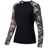 Bassdash Damen Rash Guard UPF 50+ UV Sonnenschutz T-Shirt Langarm Angeln Wandern...
