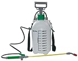 CON:P Gartensprüher 5 L Handpumpe - grün / weiß - aus hochwertigem Kunststoff...
