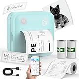 BeatCat Bluetooth-Etikettendrucker Taschenaufkleberdrucker mit breitem...