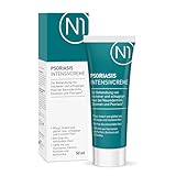 N1 Psoriasis Intensivcreme 50 ml - Ekzem & Neurodermitis Creme - beruhigt,...