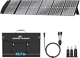Ecosonique 100W Tragbare Faltbare Solarpanel Ladegerät Schnelles Laden mit...