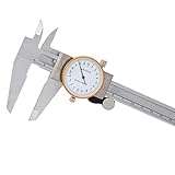 KATSU Uhrmessschieber 300mm Zifferblatt Messschieber Edelstahl hochpräziser...