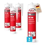 4x Alfa Folienkleber 315 g Profi-Qualität Dichtkleber Spezialklebstoff...