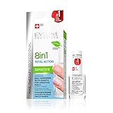 Eveline Cosmetics Nail Therapy Professional Nail Conditioner 8in1 Total Action...