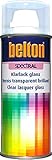 belton spectRAL Lackspray NC Klarlack farblos, glänzend, 400 ml -...