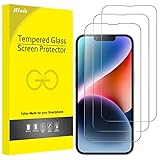 JETech Full Screen Schutzfolie für iPhone 16e 2025, iPhone 14 6,1 Zoll, 9H...