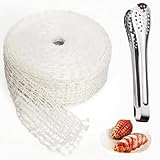huoanpo 5M Lebensmittelechtes Baumwoll-Bratennetz | 16-Loch Schinkennetz |...