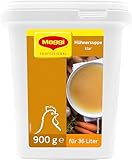 MAGGI Professional Klare Hühnersuppe, sofort löslich, Ergiebigkeit 36L, 1er...