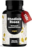 Rhodiola Rosea Kapseln Hochdosiert - 150 Kapseln - 500 mg aus 10:1 Extrakt pro...