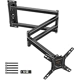 TV Wandhalterung mit 1036mm Langem Arm WHYFONE 180° Drehung Fernseher...