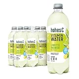 hohes C Vitamin Water Protect Limette & Ingwer (6 x 750ml), für dein...