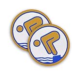 2er Sets zum Aufbügeln (Gold)