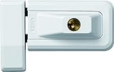 ABUS Fenster-Zusatzsicherung 3030 - Schwenkbares Sicherheitsschloss für Fenster...