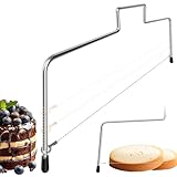 Menz Tortenschneider - Tortenbodenschneider 32 cm, Edelstahl Kuchenschneider...