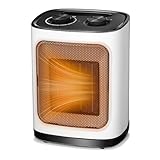 COWSAR Mini Heizlüfter Energiesparend, Heizung Elektrisch Drei Leistungsstufen...
