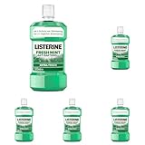 LISTERINE Fresh Mint (500 ml), antibakterielle Mundspülung mit ätherischen...