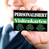 Visitenkarten Personalisiert Visitenkarten Erstellen 100 Stück beidseitiger...