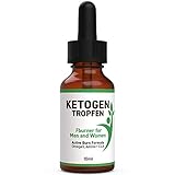 Ketogen Tropfen - V2022 | Keto Tropfen Hochdosiert | 10 ml Inhalt pro Flasche...