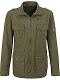 Jan Vanderstorm Herren Fieldjacket Bror oliv, 58