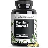 Premium Omega 3 – 120 Kapseln – GoldenOmega® mit 80% Omega 3 Anteil – in...
