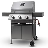 Schickling Gasgrill PremioGas III – Premium BBQ Edelstahlgrill - 100% aus...