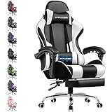 GTPLAYER Gaming Stuhl Bürostuhl Massage Gaming Sessel Ergonomischer Gamer Stuhl...