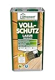 Ultrament Vollschutz-Lasur 7-in-1, nussbaum, Holzschutz, 5 Liter