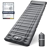 Arlierss Isomatte Selbstaufblasend,12cm Höhe Luftmatratze Camping mit...
