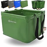 BERGTIGER® Faltschüssel Camping 18/22/26L mit EXTRA GRIFF I Faltbare Outdoor...