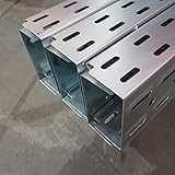 12 m Kabelrinne Kabelkanal mit Integ.Verbinder Jupiter 60x100 mm Profiware von...