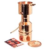 Copper Garden Kupfer Destille Leonardo 2 Liter I Kleindestille nach Dr. Helge...