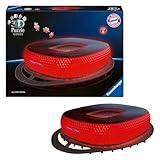 Ravensburger 3D Puzzle Iconics: 12008033 Allianz Arena - mit Licht - Das...