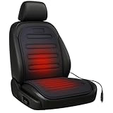 BURI Premium Autositzauflage Winter | Bequemer Sitzschutz mit Rückenlehne |...