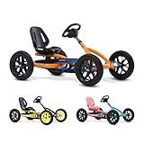 Berg Gokart Buddy B-Orange | Kinderfahrzeug, Tretauto mit Optimale Sicherheid,...