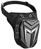 Mohard Beintasche Motorrad, wasserdichte Oberschenkeltasche Gürteltasche,...