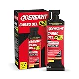 Enervit Carbo Gel C2:1PRO Orange – Energie Gel mit 40 g Kohlenhydraten und 50%...